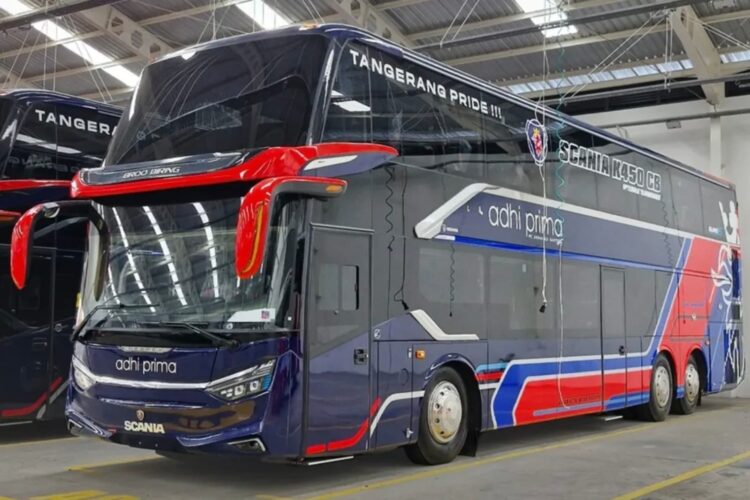 Melihat Bus Double Decker PO Adhi Prima, Super Mewah Serasa Naik Hotel Berjalan