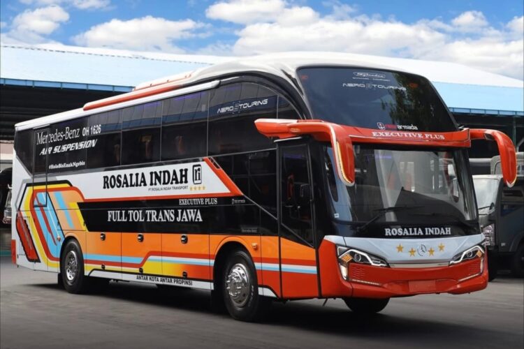 Super Nyaman, Bus PO Rosalia Indah Hadir dengan Fasilitas Mewah
