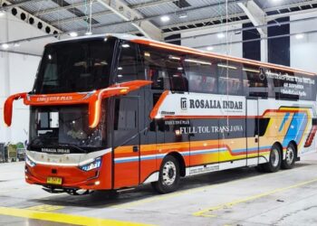 Melihat Bus Baru Rosalia Indah, Gunakan Legacy SR3 Neo XXHD Prime Ultimate Edition