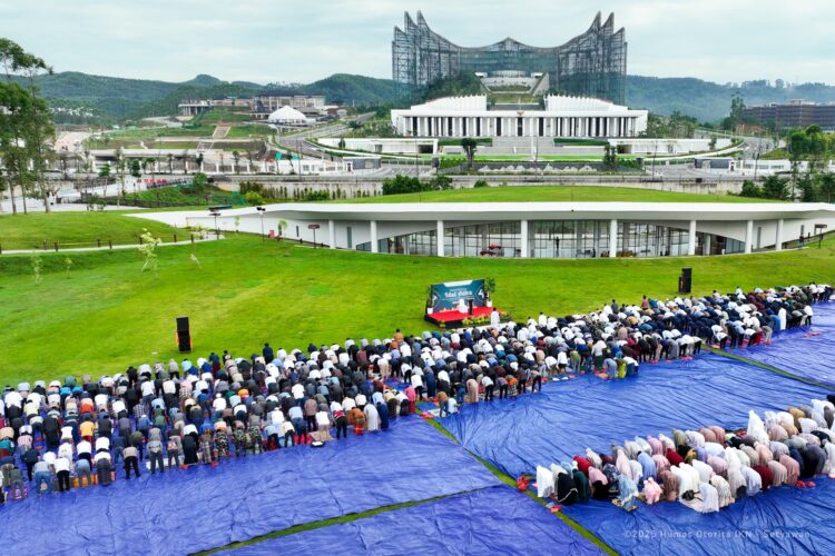 Suasana Iduladha di IKN