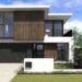 Rumah minimalis modern industrial