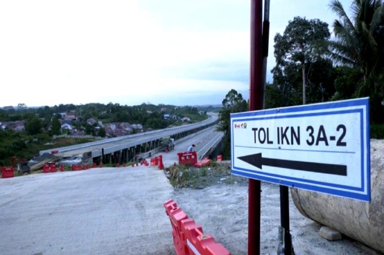 Progres Pembangunan Jalan Tol Balikpapan-IKN Capai 70 Persen