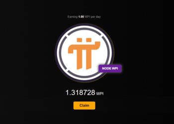 Tampilan NODE WPI di aplikasi mining