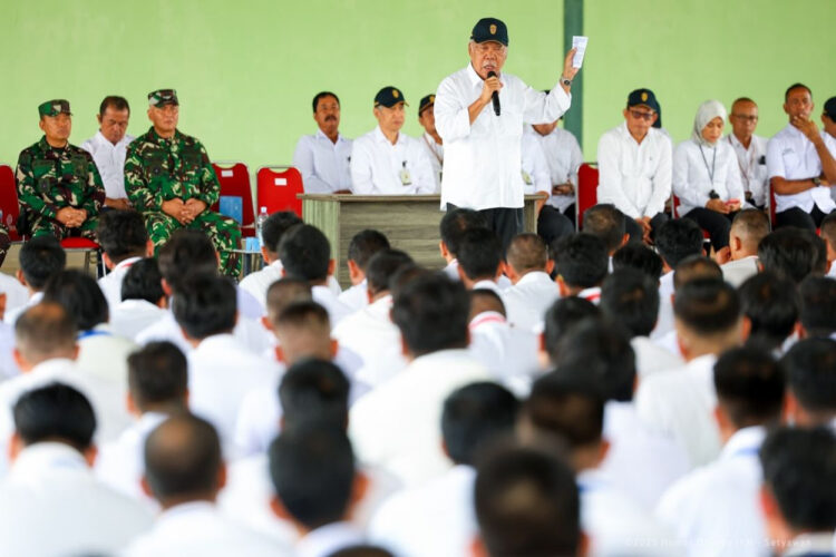 CPNS Otorita IKN Jalani Diklat Bela Negara di Puslatpur Kodam Mulawarman