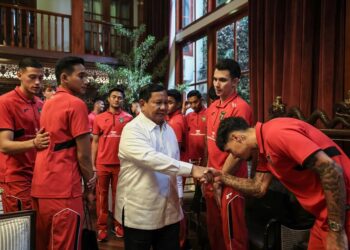 Usai Menang Atas China, Timnas Senior Diundang ke Kediaman Pribadi Presiden Prabowo
