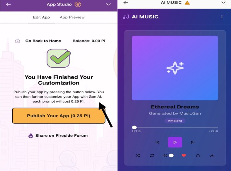 MusicGen & GenAI dari Meta di Pi Network