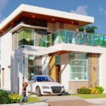 rumah minimalis modern dua lantai