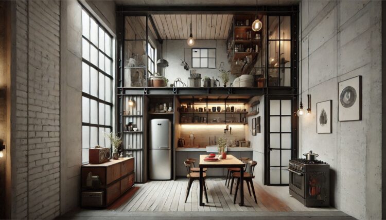 Rumah Industrial Minimalis