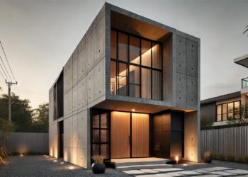 Rumah Industrial Minimalis