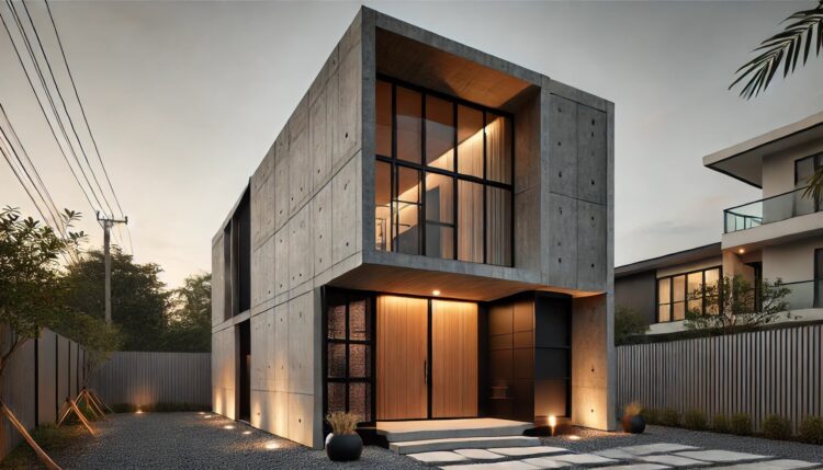 Rumah Industrial Minimalis