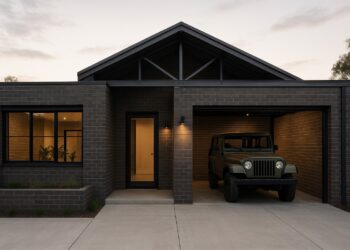 Rumah Industrial Minimalis Satu Lantai