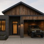 Rumah Industrial Minimalis Satu Lantai