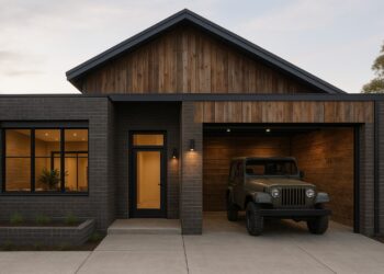 Rumah Industrial Minimalis Satu Lantai