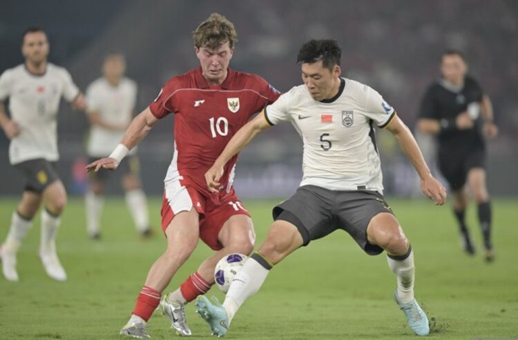 Mantap! Gol Ole Romeny Bawa Indonesia Menang 1-0 Atas China