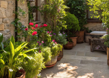 Tanaman hias teras rumah