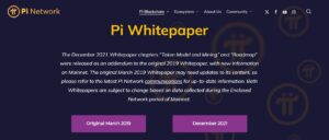 White Paper Pi Network