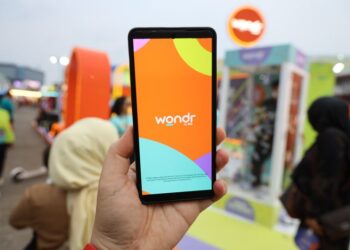 Ilustrasi aplikasi keuangan digital wondr by BNI.