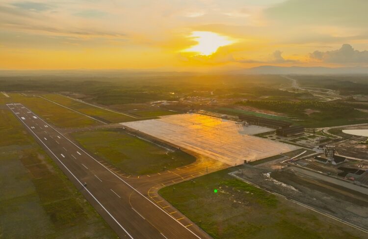 Bandara VVIP Nusantara bisa didarati pesawat berbadan lebar.