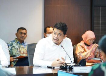 Air Danau Toba keruh