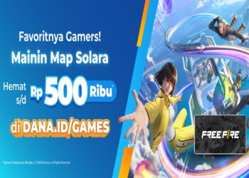 Favoritnya Gamers! Main Maps Solara Bisa Hemat Rp500 Ribu di DANA Games