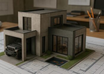 Desain Rumah Industrial Minimalis
