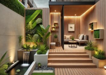 Desain Taman Belakang Rumah