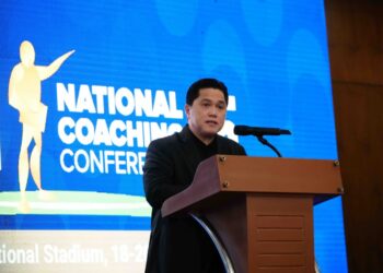Ketum PSSI Erick Thohir.