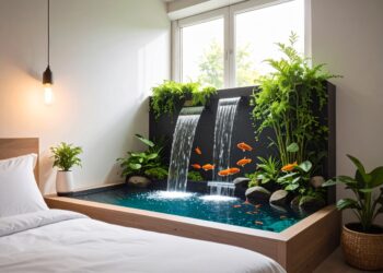 Kolam Ikan Mini di Kamar Tidur: Ide Gila, Tapi Menenangkan