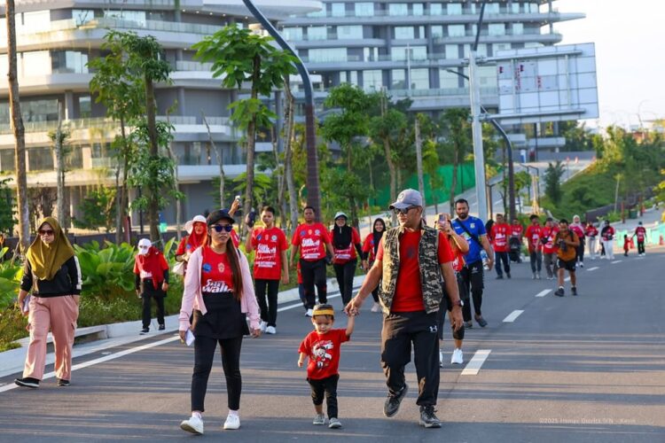 OIKN Gelar Nusantara Fun Walk, 1.600 Peserta Ambil Bagian