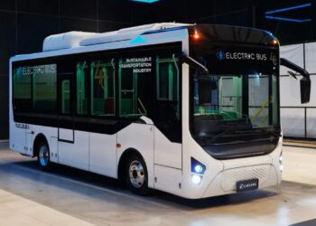 Harga Bus Listrik Nucleus 6 Buatan Karoseri Laksana, Dilengkapi Fitur Canggih