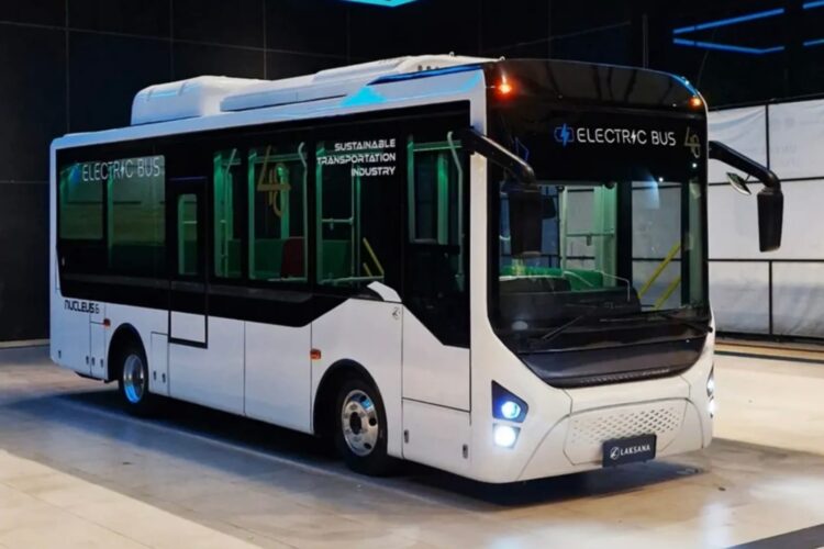 Harga Bus Listrik Nucleus 6 Buatan Karoseri Laksana, Dilengkapi Fitur Canggih