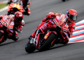 Sempat Berduel Ketat Sepanjang Balapan, Marc Marquez Menang di MotoGP Ceko 2025