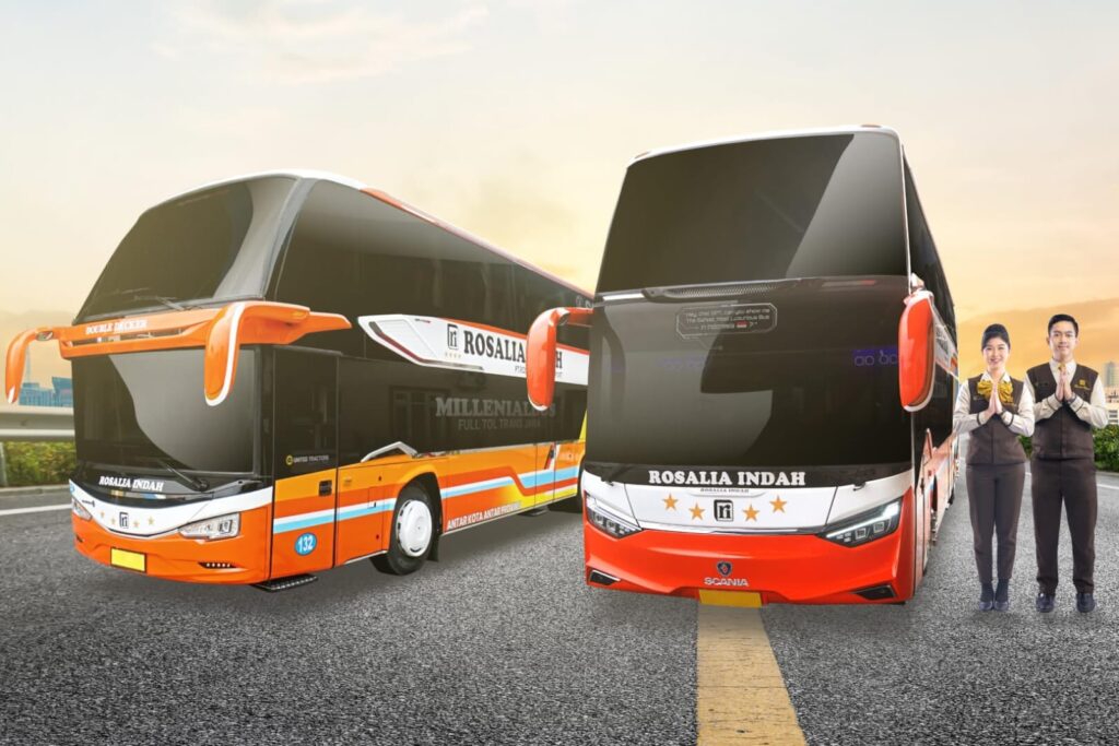 Cara Mudah Pesan Tiket Bus Rosalia Indah Lewat Aplikasi, Perjalanan ...