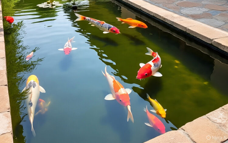 Ikan hias untuk kolam