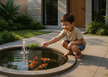 Kolam Ikan Minimalis