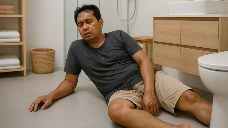 Penyebab Stroke di Kamar Mandi