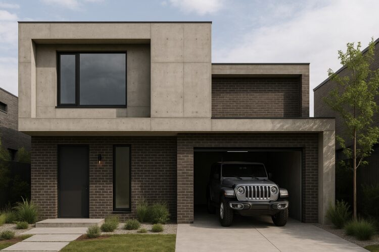 Garasi Rumah tanpa Pagar