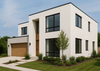 Ide Rumah Kontemporer Minimalis Tampak Samping