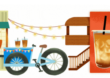 Google Doodle Hari Ini Tampilkan Gambar Kopi Susu Gula Aren, Minuman Khas Indonesia