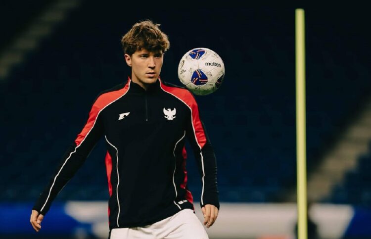 Striker timnas Indonesia, Ole Romeny.