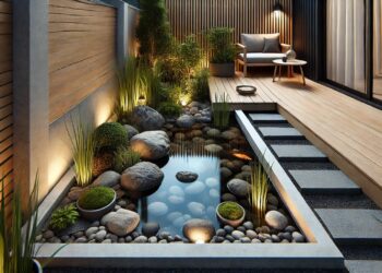 Taman belakang rumah