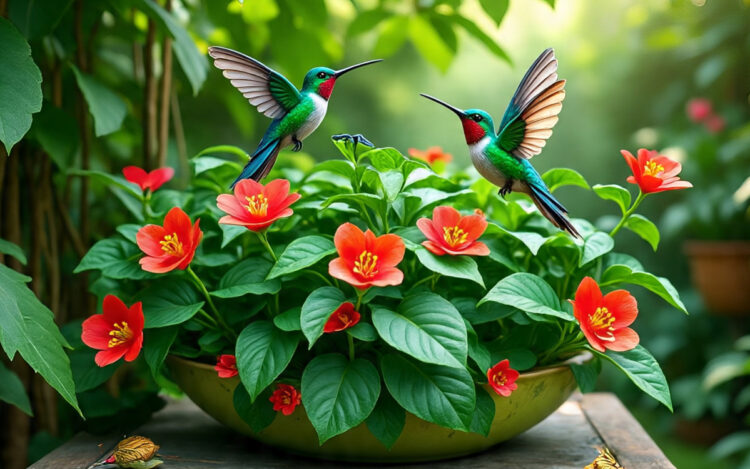 Tanaman untuk Burung Kolibri