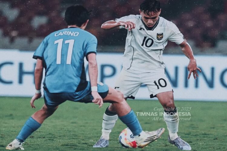 Timnas Indonesia menang 1–0 atas Filipina.