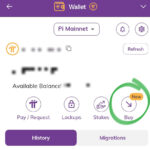 tombol buy di pi wallet