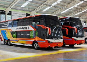 Mengintip Kemewahan 3 Bus Baru Rosalia Indah, Super Keren Layaknya Hotel Berjalan