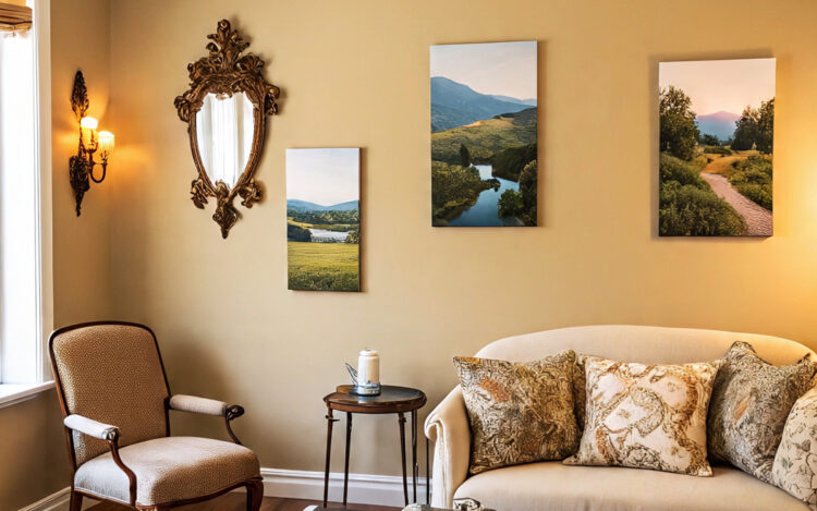 Dekorasi dinding ruang tamu