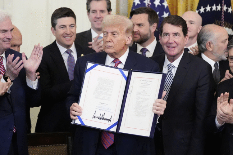 Trump teken stablecoin