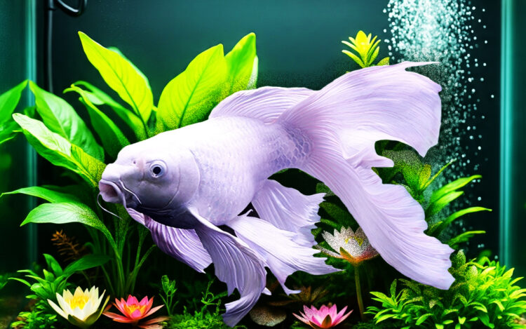 ikan hias ekor indah