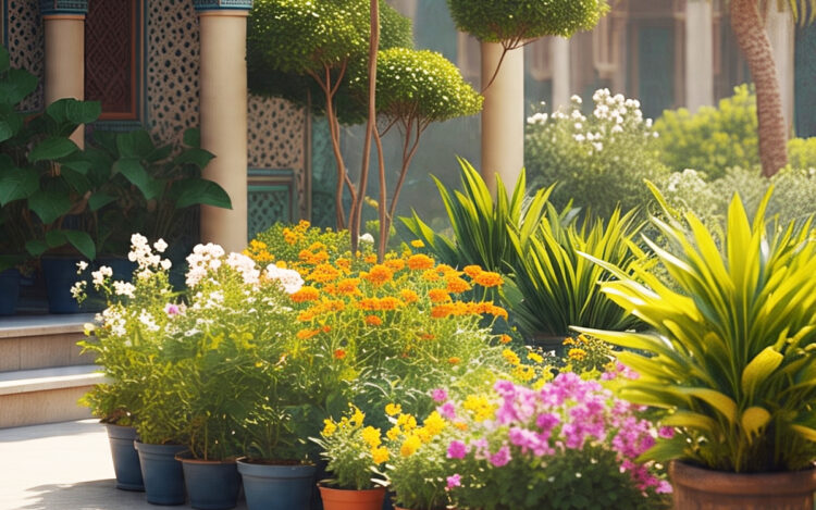 tanaman depan rumah menurut Islam