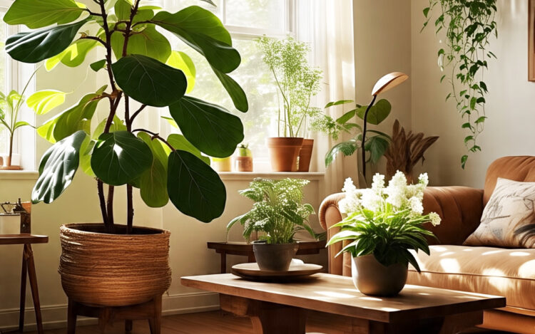tanaman hias ruang tamu